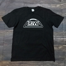 送料無料【ARIWA SOUNDS】 アリワレーベル /ブラック★選べる5サイズ/S M L XL 2XL/ヘビーウェイト 5.6オンス_画像2