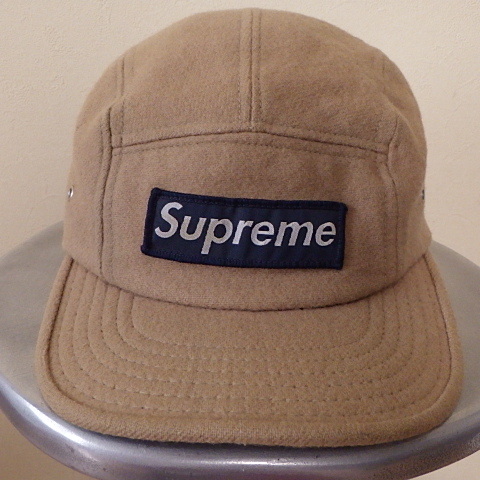 Yahoo!オークション -「supreme キャップ ベージュ」(シュプリーム