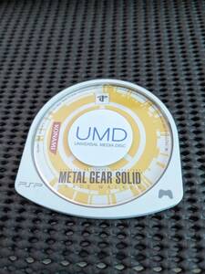 METAL GEAR SOLID PEACE WALKER メタルギアソリッドピースウォーカー KONAMI コナミ プレイステーションポータブル Sony PSP