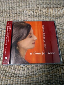 【廃盤】☆リニー・ロスネス・トリオ Renee Rosnes Trio／ア・タイム・フォー・ラヴ☆☆　　　　　　【ジャズCD多数セール中…】