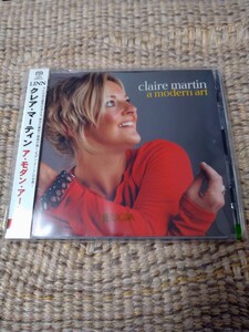 【廃盤／DSD録音・直輸入盤】☆クレア・マーティンClaire Martin／ア・モダン・アート☆☆　　　　　【CD多数セール中…】