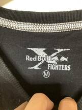 ふ1140 Red Bull FIGHTERS レッドブル 半袖Tシャツ M ブラック_画像3