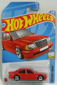 Hot Wheels　MERCEDES-BENZ 500 E(レッド)