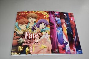 【レンタル版】【未完】Fate stay night　Unlimited Blade Works　1～6　計6■kj-003700