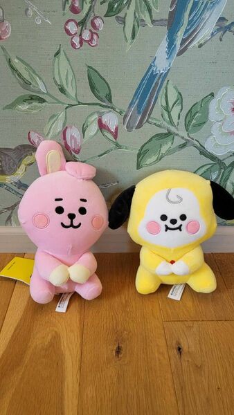 BTS ぬいぐるみ BT21 チミー クッキー 新品未使用品　グク ジミン