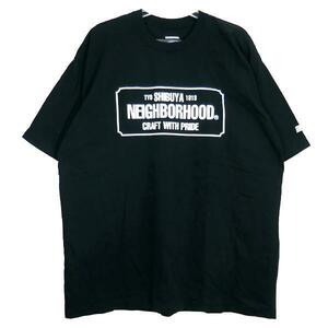 NEIGHBORHOOD ネイバーフッド 23SS NH SHIBUYA.TEE SS 231PCNH-ST02S 渋谷リニューアル記念 限定Tシャツ ショートスリーブ ブラック