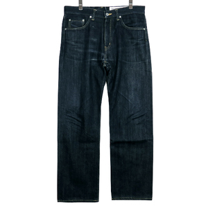 NEIGHBORHOOD Neighborhood RIGID.STANDARD NARROW/14OZ-PT rigid стандартный narrow Denim брюки индиго джинсы 