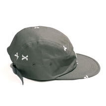 ⑥ WTAPS ダブルタップス T-5 02/CAP/COTTON.OXFORD.TEXTILE コットン オックスフォード テキスタイル キャップ 帽子 クロスボーン_画像4