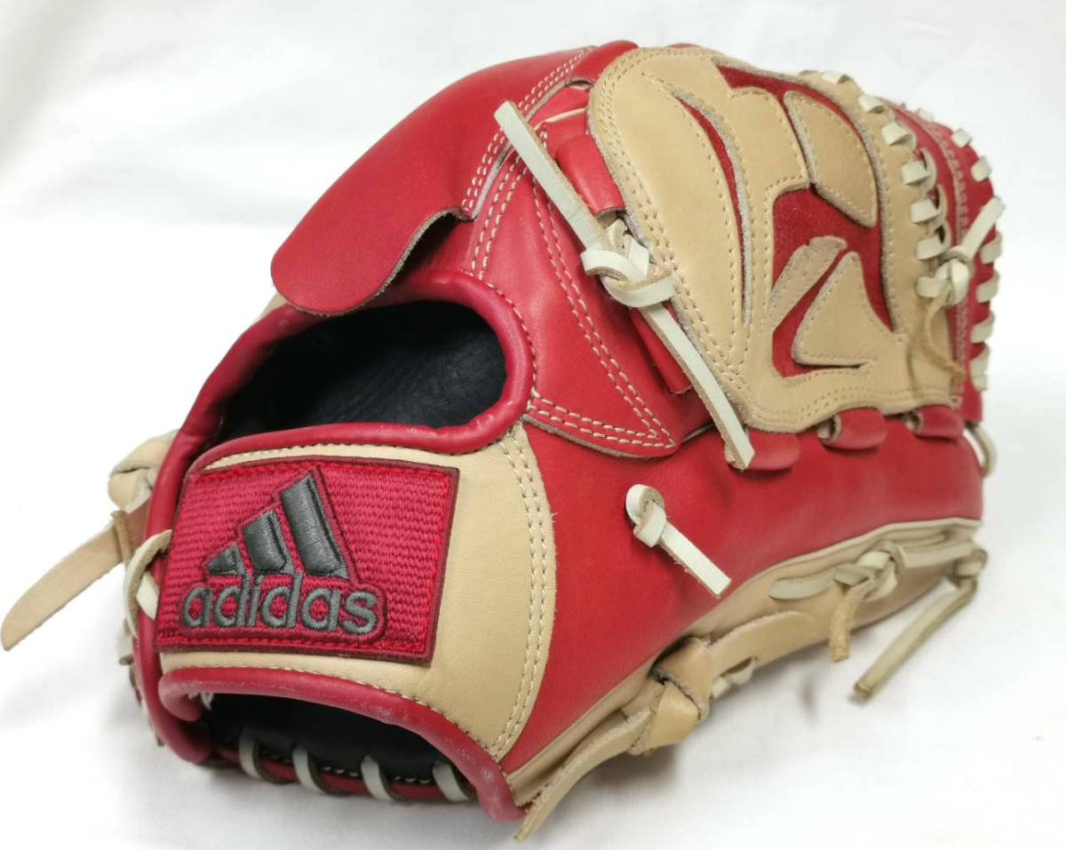 即戦力□adidas(アディダス)一般軟式用グローブ 投手用 DUV04 CD2795