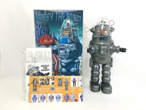 1999 год продажа Osaka жестяная пластина игрушка материалы . производства ROBBY THE ROBOT лобби The робот электрический жестяная пластина. игрушка переиздание вне с коробкой 