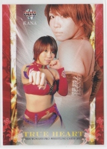 2011 BBM TRUE HEART #13 華名(KANA/ASUKA/アスカ WWE)