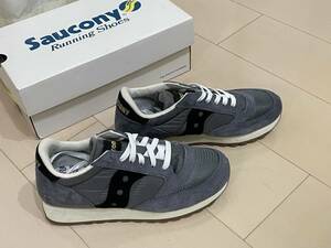 サッカニー ジャズ グレー/ブラック 美品 ※検索 SAUCONY Jazz Original レディース ランニング スニーカ ニューバランス パトリック 