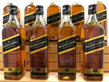 ジョニーウォーカー ブラック12年 ９本セット700ml 40% スコッチ ウイスキー 大量まとめ売り福袋 Johnnie Walker Black_画像2