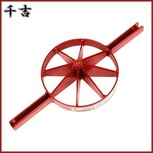 千吉 竹割り工具 両手用竹割り器 全鋼刃 8割 175mm 竹割り道具 竹割作業用 竹割り機 竹割器 竹細工