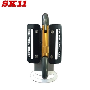 SK11 ツールフック アルミツールフック SATH-CMR ブラック 工具差し カナビラ サポートベルト 腰袋 工具