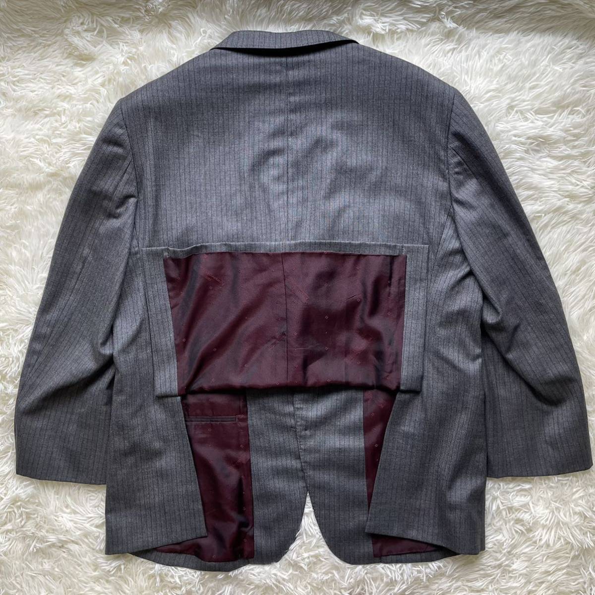 XXL相当 超高級生地◎エルメネジルドゼニア ErmenegildoZegna