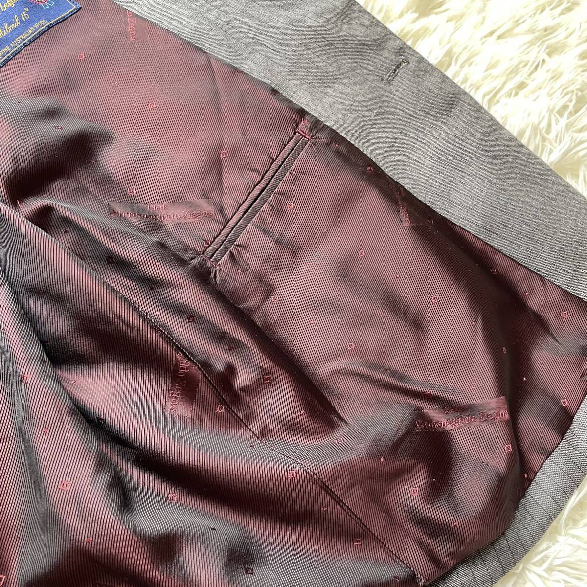 XXL相当 超高級生地◎エルメネジルドゼニア ErmenegildoZegna