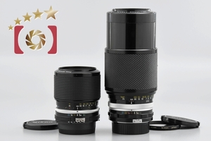 【中古】Nikon ニコン Ai Zoom NIKKOR 43-86mm f/3.5 + Zoom NIKKOR.C Auto 80-200mm f/4.5