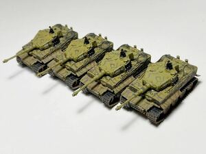 1/144 TAKARA タカラ WTM ワールドタンク ミュージアム 第1弾 シークレット ドイツ ティーガー 戦車 ヴィットマン搭乗車×4