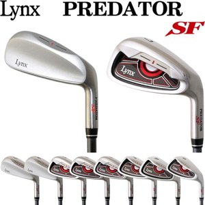 ★Lynx リンクス PREDATOR SF プレデター SF アイアン 8本組(5-9.P.A.S) カーボン(S)★5番/6番はやさしい中空構造採用★