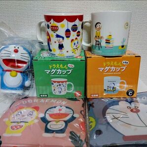 ドラえもん　マグカップ　エコバック　貯金箱　サントリー