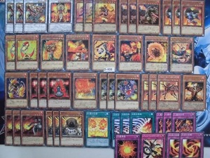 【遊戯王】ラヴァル デッキ パーツ まとめ　50枚【即決】D-408