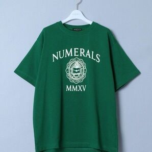 NUMERALS【UNISEX】[NUMERALS]クラシックロゴスウェットTシャツ　niko and 