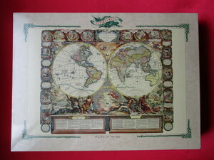 アンティック ワールド　世界地図　古地図　１０００ピース　ジグソー パズル　未開封品