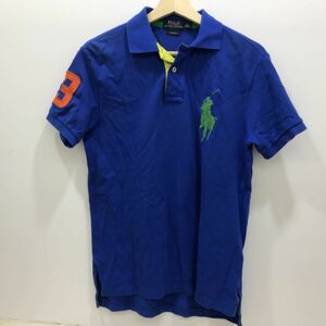 POLO RALPH LAUREN ラルフローレン ポロシャツ 刺繍ビッグロゴ Size:S[N3233]