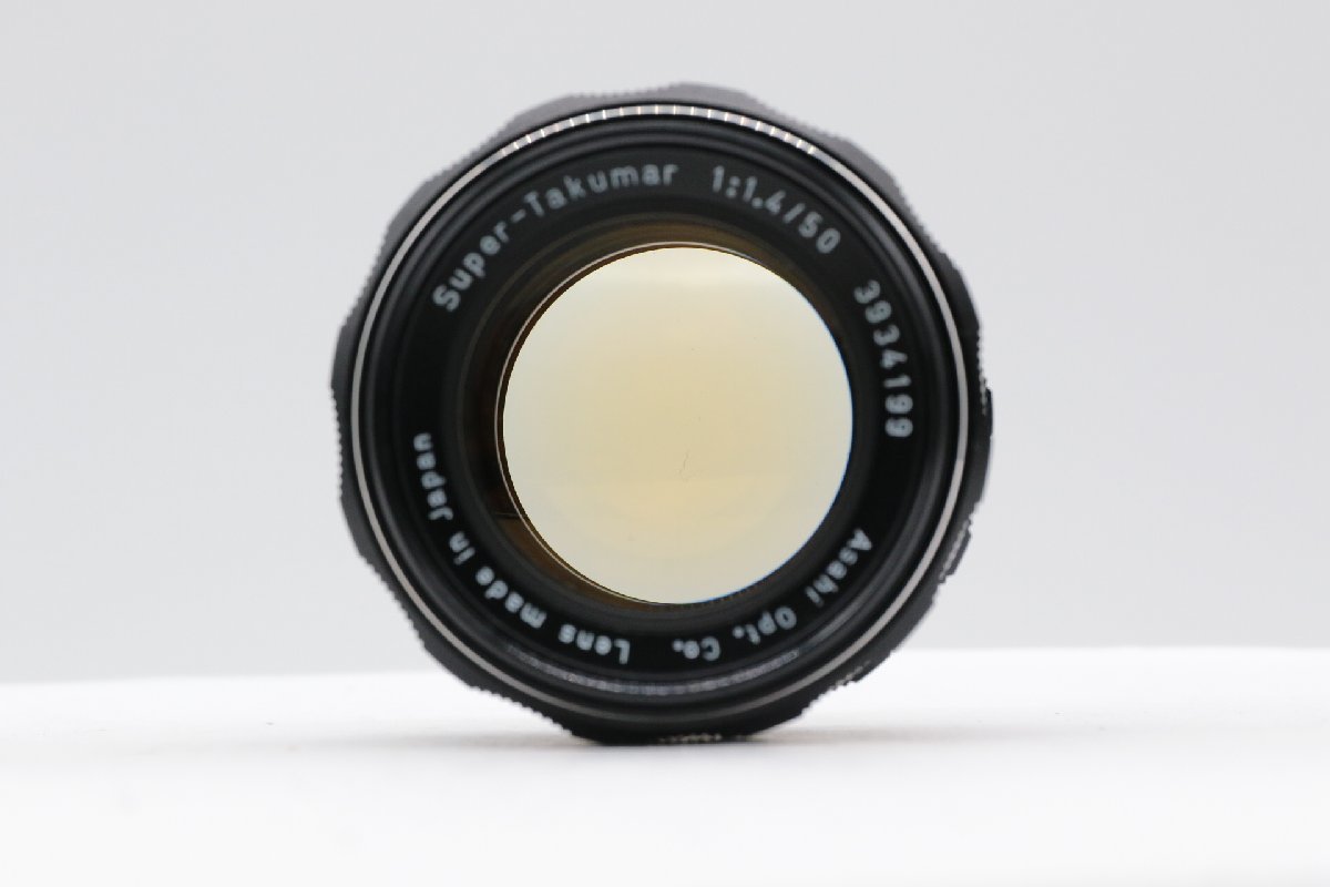 N48【良品】ペンタックスPENTAX Super-Takumar 50mm F1.4☆#3742