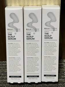 BULK HOMME バルクオム 頭皮用美容液 50mL THE SCALP SERUM 計3点