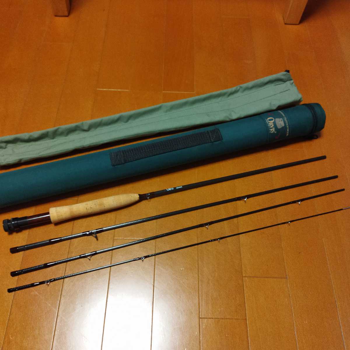 ○Orvis Superfine Graphite の初期型 trout 8' #6 3ピース オービス