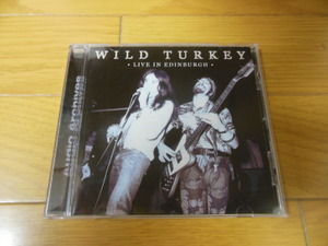 WILD TURKEY　　「 LIVE IN EDINBURGH 」　　CD