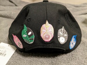 新品 /キン肉マン/NEWERA 9FIFTY/運命の5王子/キャップ/ニューエラ/顔刺繍/帽子/フェニックス/ビッグボディ/ソルジャー/プロレス/617