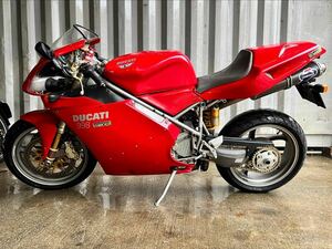 中古 希少車 DUCATI ドゥカティ 998 RED 実働 走行距離【25,909km】 バイク 機関良好 純正オプションマフラー テルミニョーニ TERMIGNONI