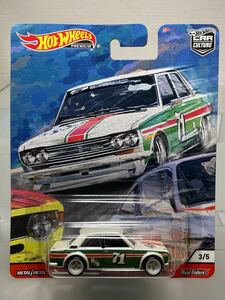 Hot Wheels CAR CULTURE OOR SLAMMERS ‘71 DATSUN 510 カーカルチャー ドアスラマーズ ダットサン