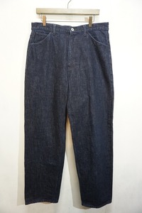 美品 正規 brassband ブラスバンド 301 STANDARD DENIM PANTS スタンダード デニム パンツ トラウザー 紺 サイズ34 本物 606N