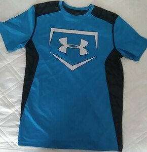 アンダーアーマー UNDER ARMOUR 半袖Tシャツ SM 青