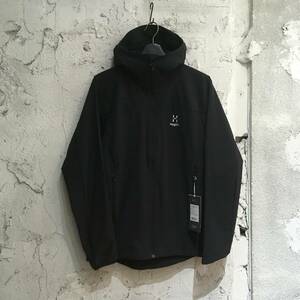 新品未使用 Haglofs MORAN SOFTSHELL HOOD ホグロフス ソフトシェルジャケット サイズS 併6945