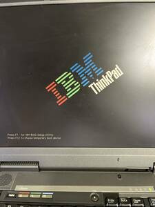 IBM think pad i series 1800 ビンテージ ノート パソコン Windows ME 一応ジャンク