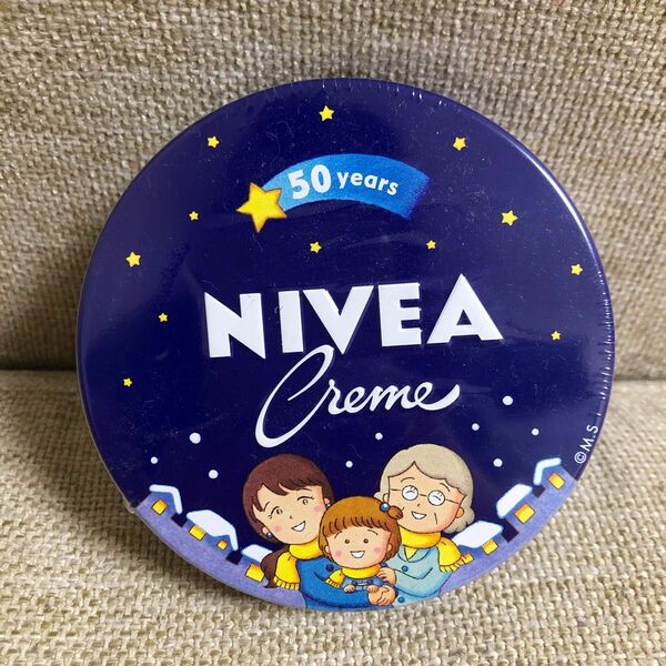 新品☆NIVEA ニベアクリーム　青缶　さくらももこ　コラボ缶　169g