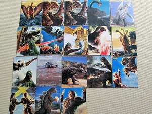 Showa Retro King Ggidora Mosura Godzilla Space War Toei Card 60S Vintage