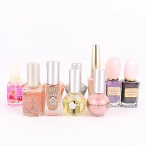  Mary Quant other manicure nail color pink * lame series etc. nail care 11 point set together large amount lady's MARY QUANT etc.