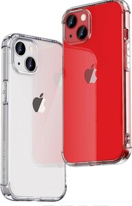 2306004 ONES iPhone13mini ケース HD全透明 米軍MIL規格 超耐衝撃 『 360°エアバッグ、半密閉音室 』