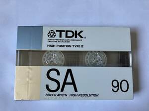 ★稀少 新品 未開封 美品★TDK SA カセットテープ 90分 ハイポジション TYPEⅡ コレクションにどうぞ