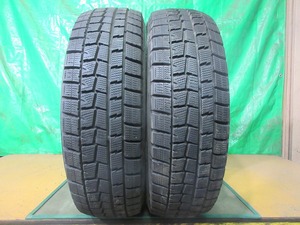 DUNLOP WINTERMAXX WM01 175/65R15 2本 No.3314上 スタッドレス 冬タイヤ 70％残溝