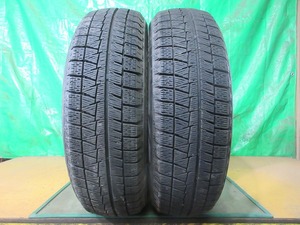 BRIDGESTONE REVO GZ 165/60R15 2本 No.3318上 スタッドレス 冬タイヤ