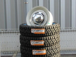 CRIMSON DEAN CROSSCOUNTRY 16x5.5 +20 5-139.7 マーガレットホワイト TOYO OPEN COUNTRY R/T 185/85R16 JB64W ジムニー