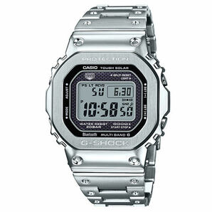 セール！★新品 カシオ正規保証1年付★G-SHOCK GMW-B5000D-1JF フルメタル シルバー ソーラー電波 メンズ腕時計★教場 キムタク着用