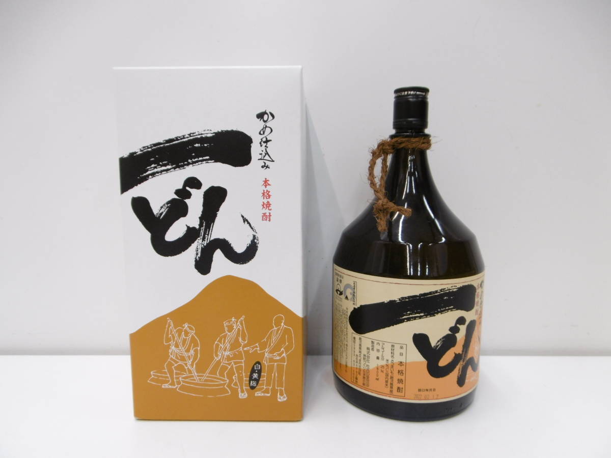 ヤフオク! -「焼酎一どん」(焼酎) (アルコール)の落札相場・落札価格
